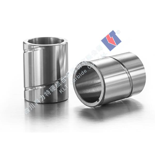 Buy Spiral Grooves Tungsten Carbide Sleeve Pump Shaft Sleeve  ΦD24-122MM at wholesale prices