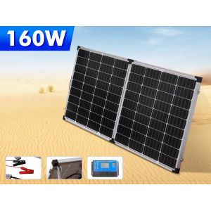 160W 200W 400w Foldable Glass Solar Panels Camping Kits