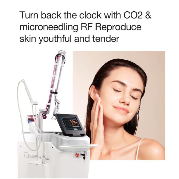 Buy White CO2 Fractional Machine 1064nm/532nm with Online Support at wholesale prices