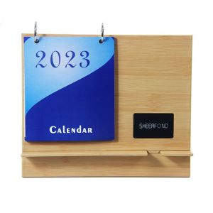 Customized 2023 2024 Wireless Charging Calendar Creative Desktop