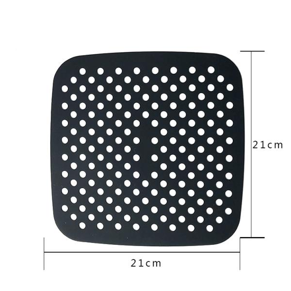 Oil Proof Silicone Kitchen Tool Air Fryer Liners Non Stick Foldable Customized