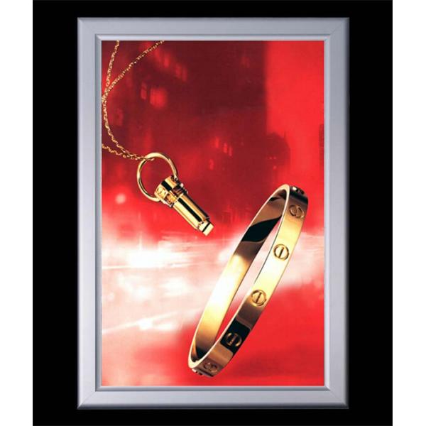 Quality ODM Rectangle LGP 40mm Snap Frame LED Light Box for sale