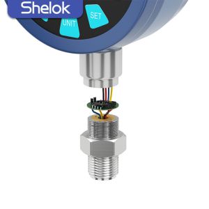 Digital Pressure Gauge Equipped with Battery Charging Protection Circuit and