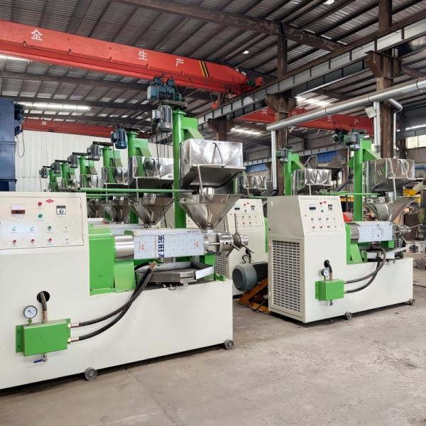 Spiral Sunflower Seed Cold Oil Presser Soybean & Peanut Oil Press Machine for Cooking Oil Making