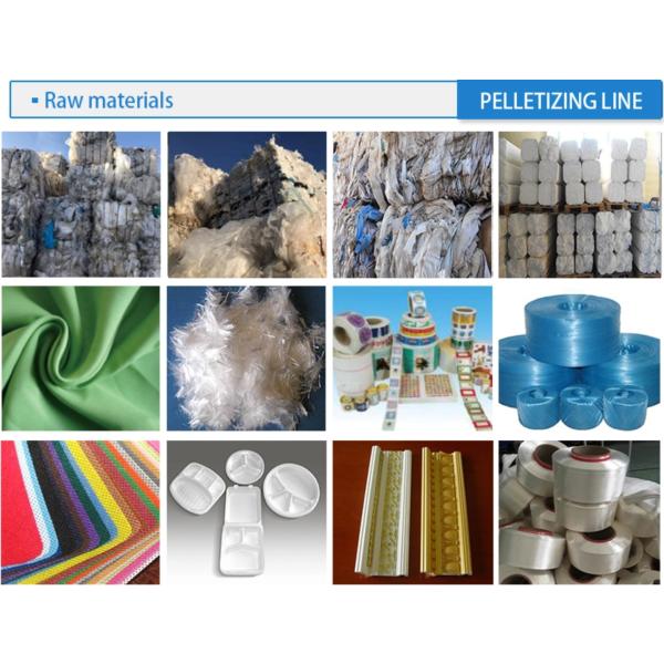 Waste Plastic Recycling Granulator Machine For Film