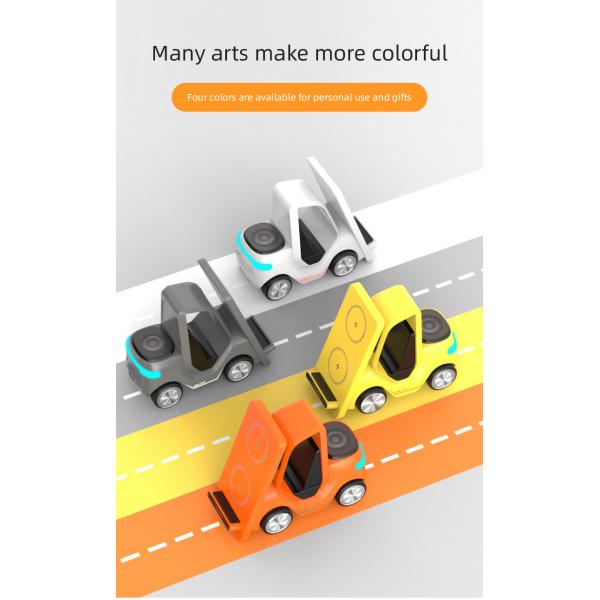 Buy 15w Wireless Charging Station Car Shape Night Light No Battery 150*146*75mm Type C Input at wholesale prices