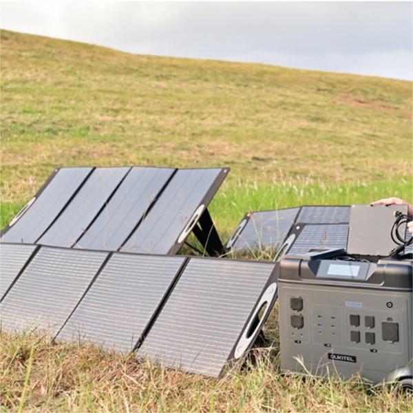 Custom Logo Print Windproof Waterproof Solar Panel Backpack With Monocrystalline Silicon Panel