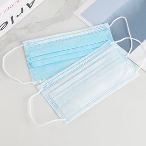 Disposable Elastic Earloop Civilian 3 Ply Non Woven Face Mask