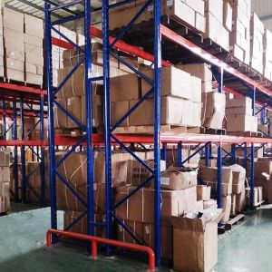 3t Upright Racking System ODM Commercial Shelving Uprights Palletized