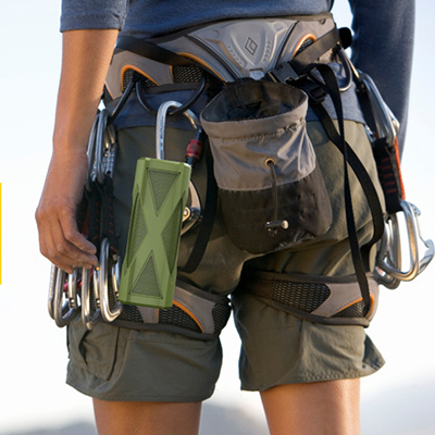 4000mAh Battery Mini Portable Bluetooth Speakers , IP44 Waterproof Bluetooth Speaker