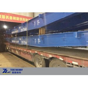 60t Goods Railway Freight Wagon 1435 Mm Standard Gauge Anti Collision