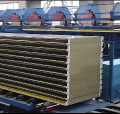 Buy PU Mineral Insulation Rockwool Sandwich Panel Precast Corrugated Colored Steel at wholesale prices