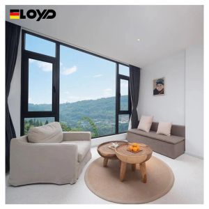 Heat Insulation Sash Aluminium Kitchen Windows Anti Aging Scandinavian Style