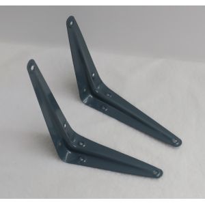 0.7mm 0.8mm Z C Shaped Upright Shelving Brackets
