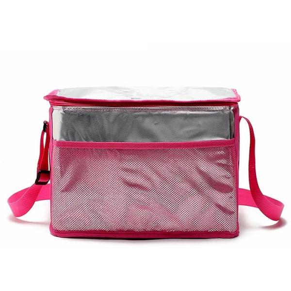 Buy Green Aluminum Foil Insulated Tote Lunch Bag With Shoulder Strap at wholesale prices