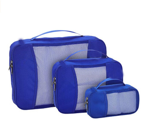 Buy Waterproof Packing Pods For Suitcases , Travel Suitcase Organiser Zipper Polyester at wholesale prices