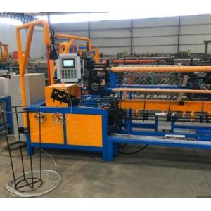 4m width Full Automatic High Efficiency double wire feeding Chain Link Fence