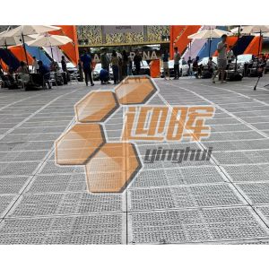 Turf Protection Event Party Tent Walkway Flooring Decking Plastic Temporary Concert Exhibition Heavy Duty Floor