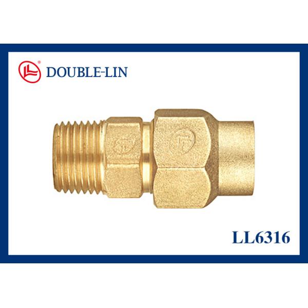 Buy DOUBLE LIN BS2779 Thread 1/2" Male Brass Connector at wholesale prices