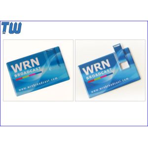 Sliding UDP Chip Business Name Card 2GB Pendrive Storage Disk