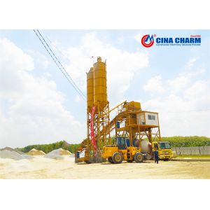 Stationary Hopper Lift 90m3/H 4x10m3 Ready Mix Plant