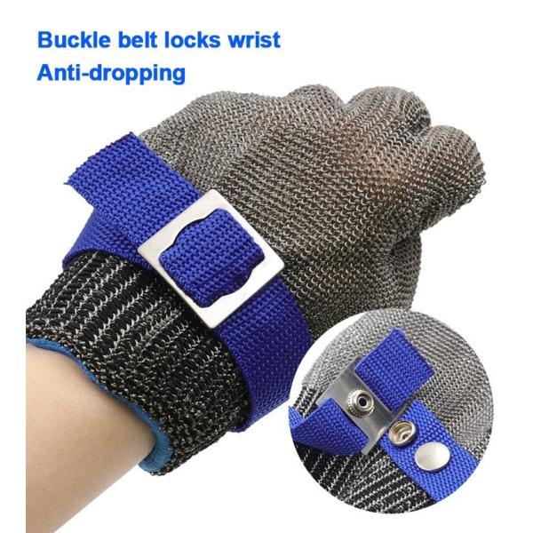 Food Grade Kitchen Safety Gloves With Buckle, Anti-Oil And Anti-Slip Protective Gloves