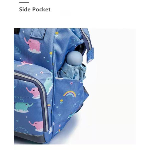 Waterproof Large Capacity Maternity Diaper Bag Mommy Bag Multifunctional Nappy Backpack With Stroller Strap For Mom&Dad