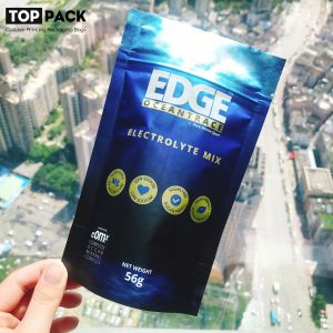 Custom printing resealable plastic mylar bread food packaging plastic bag