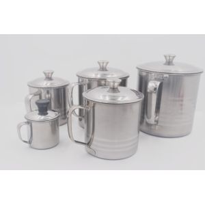 0.271cbm 14cm Stainless Steel Tumbler Mug Students Drinking