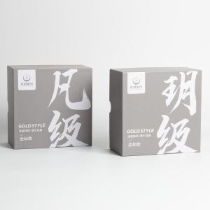 Custom White Cardboard Boxes with Printed Colour Sponge Insert Custom Size