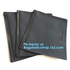 Cosmetic Packaging Customized Clear PVC Travel Slider Bag/Manufacture pvc