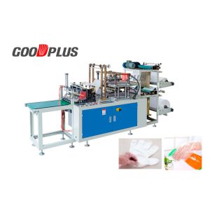 China Industrial Plastic Glove Making Machine Disposable Gloves Manufacturing Machine on sale