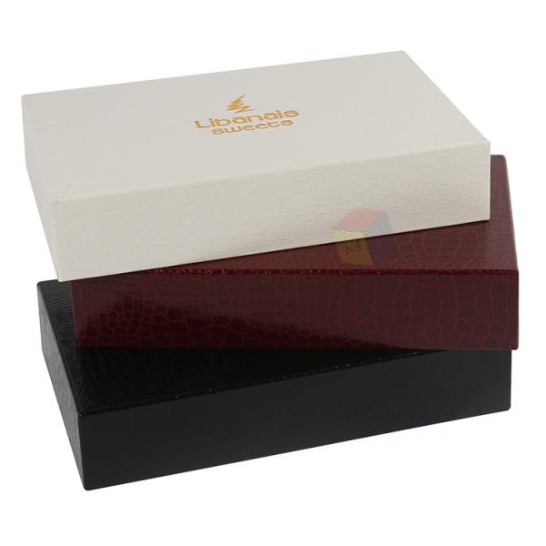 Custom Logo Luxury Empty Paper Food Sweet Turkish Baklava Boxes Gift Packaging With Plastic Tray