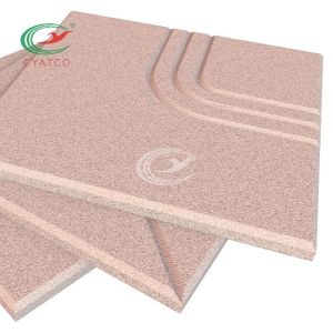 Multipurpose Harmless Felt Panels Wall , Practical Polyester Fiber Acoustic