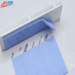 China 3.5mmt Blue Silicone Pads Thermal Conductivity 3.0 W/M-K For Notebook on sale