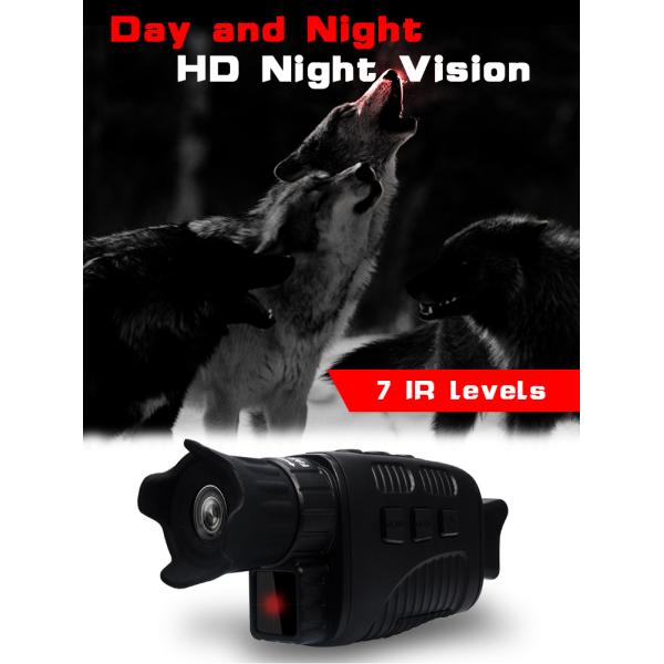 NV3185 1.5 Inch Remote Night Vision Monocular Camera Photo And Video Night Vision Device