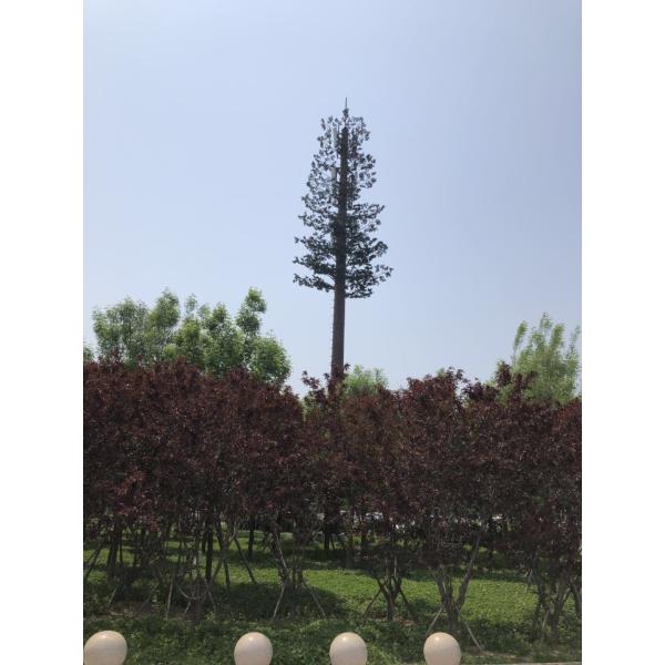 Buy Steel Q345 Antenna Palm Tree Camouflage Cell Tower at wholesale prices