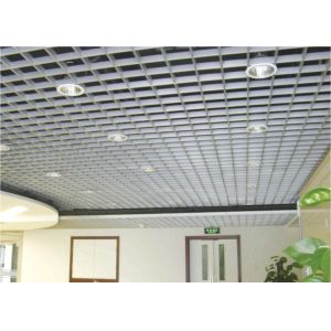 Square / Rectangle ceiling Grille Metal Grid Ceiling / Aluminum grid ceiling