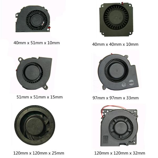 3Inch 12V dc car air blower centrifugal fan with FG signal 75mm x 75mm x 30mm