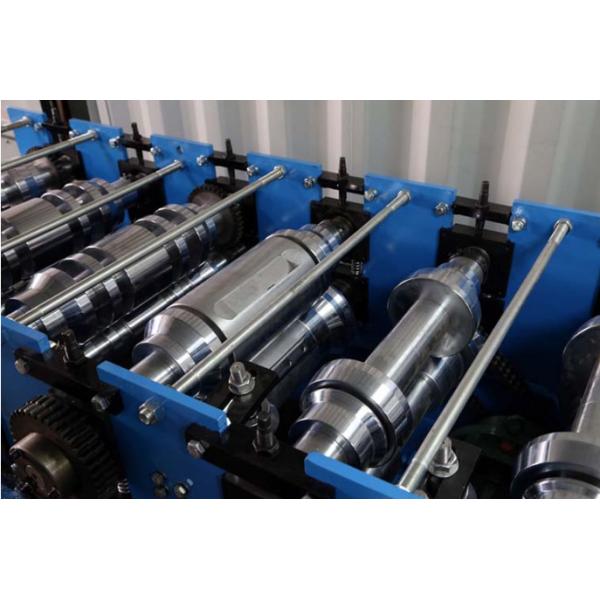 Shaft 75mm Boltless Roof Panel Forming Machine