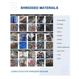 Shredder Steel Scrap Machine Solid Waste Shredder Scrap Shredder Machine
