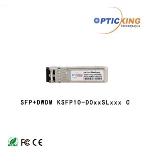 DWDM 80KM Duplex LC 10G SFP+ Transceiver DDM Optical Module