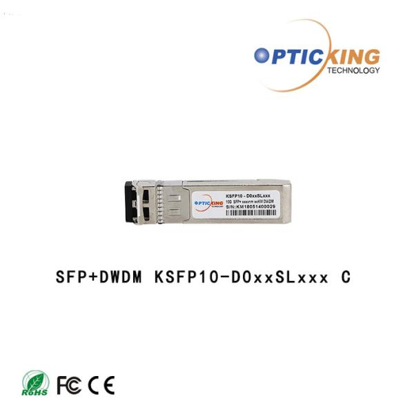 Buy DWDM 80KM Duplex LC 10G SFP+ Transceiver DDM Optical Module at wholesale prices