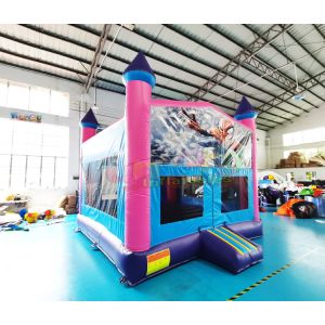 EN14960 Super Hero Inflatable Castle Bounce House For Advertisement