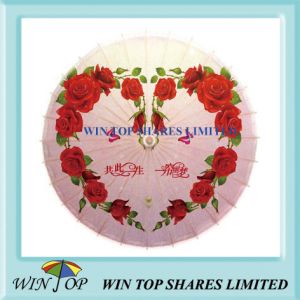 Love style wedding ceremony umbrella