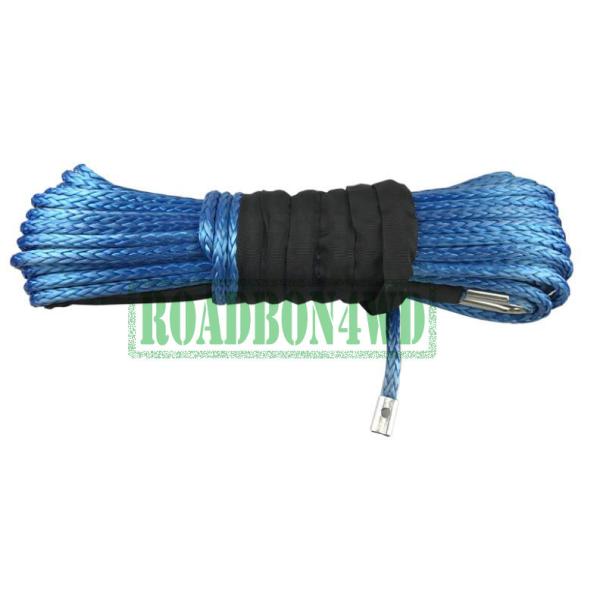 Buy Synthetic line 12000lbs jeep winch with aluminium hawse fairlead at wholesale prices