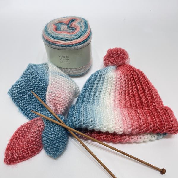 Soft Merino Wool Nylon Hand Arm Knit Yarn Acrylic Blended Cotton Cakes Yarn