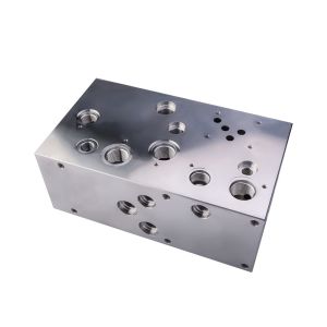 Aviation grade aluminum alloy hydraulic manifold Multi-channel integrated design