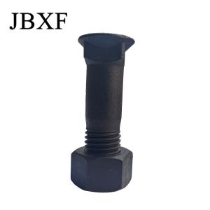 Excavator Bulldozer Segment Plow Bolts And Nuts Track Roller Track Shoe Bolt