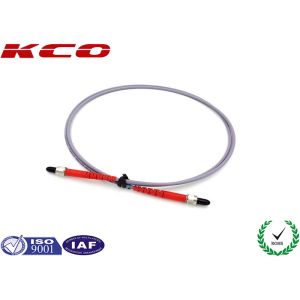 Anti Pull Multimode Fiber Optic Connectors SMA 906 Connector With Metal Ferrule